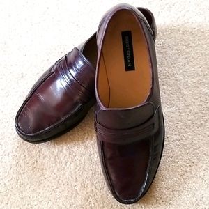 Men's Bostonian Cordovan Slip On Loafers - Size 10 1/2 M